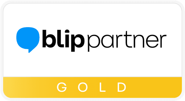 Selo Blip Partner Gold